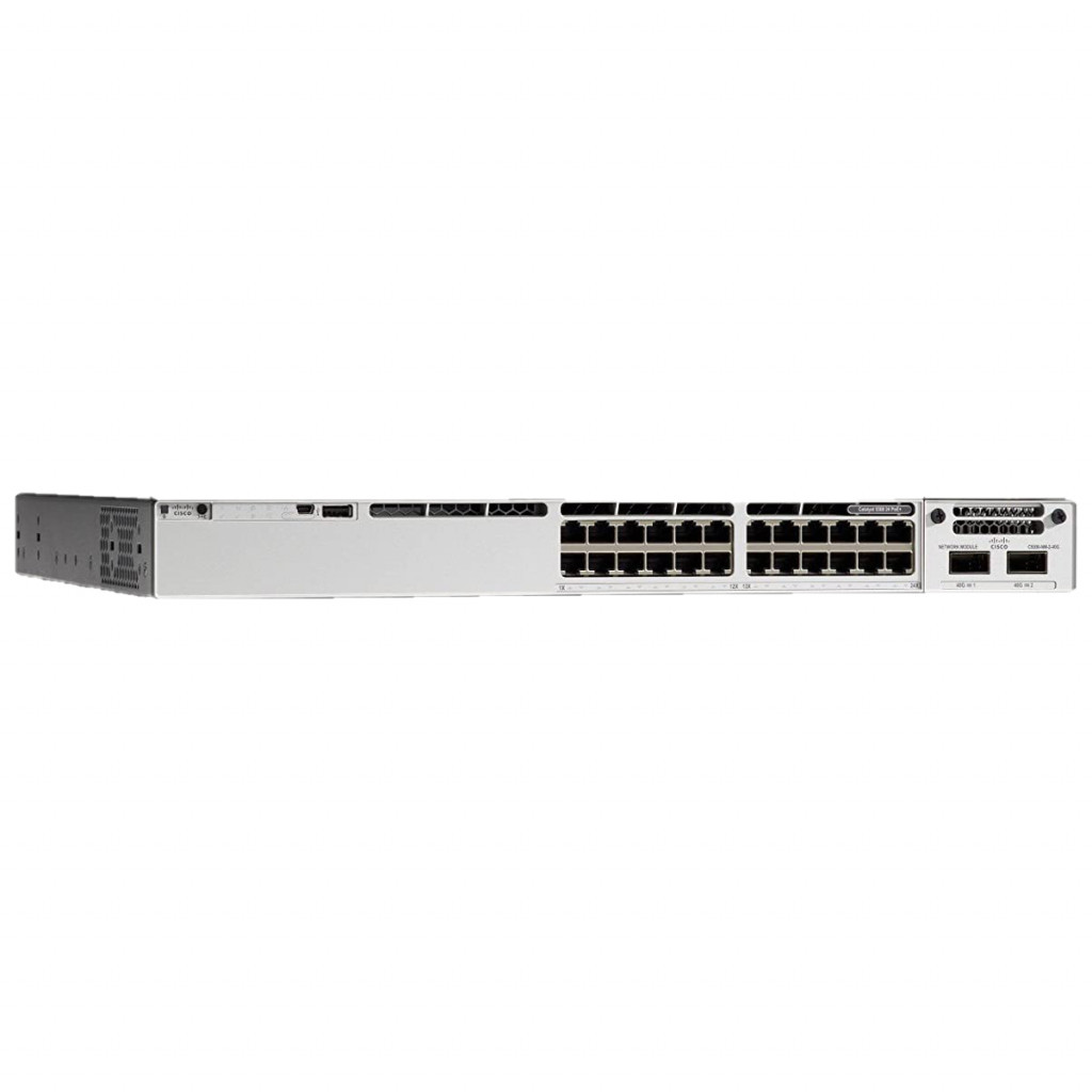 سوئیچ شبکه 24 پورت سیسکو مدل C9300-24T-A